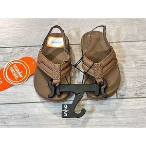 *SOLD* Wonder Nation Brown Kids Sandals